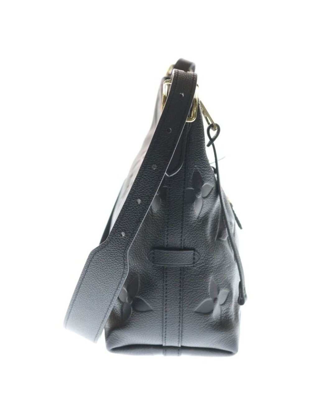 Louis Vuitton Monogram Empreinte Carryall Zip NM Black Leather Pouch - Picture 3 of 6